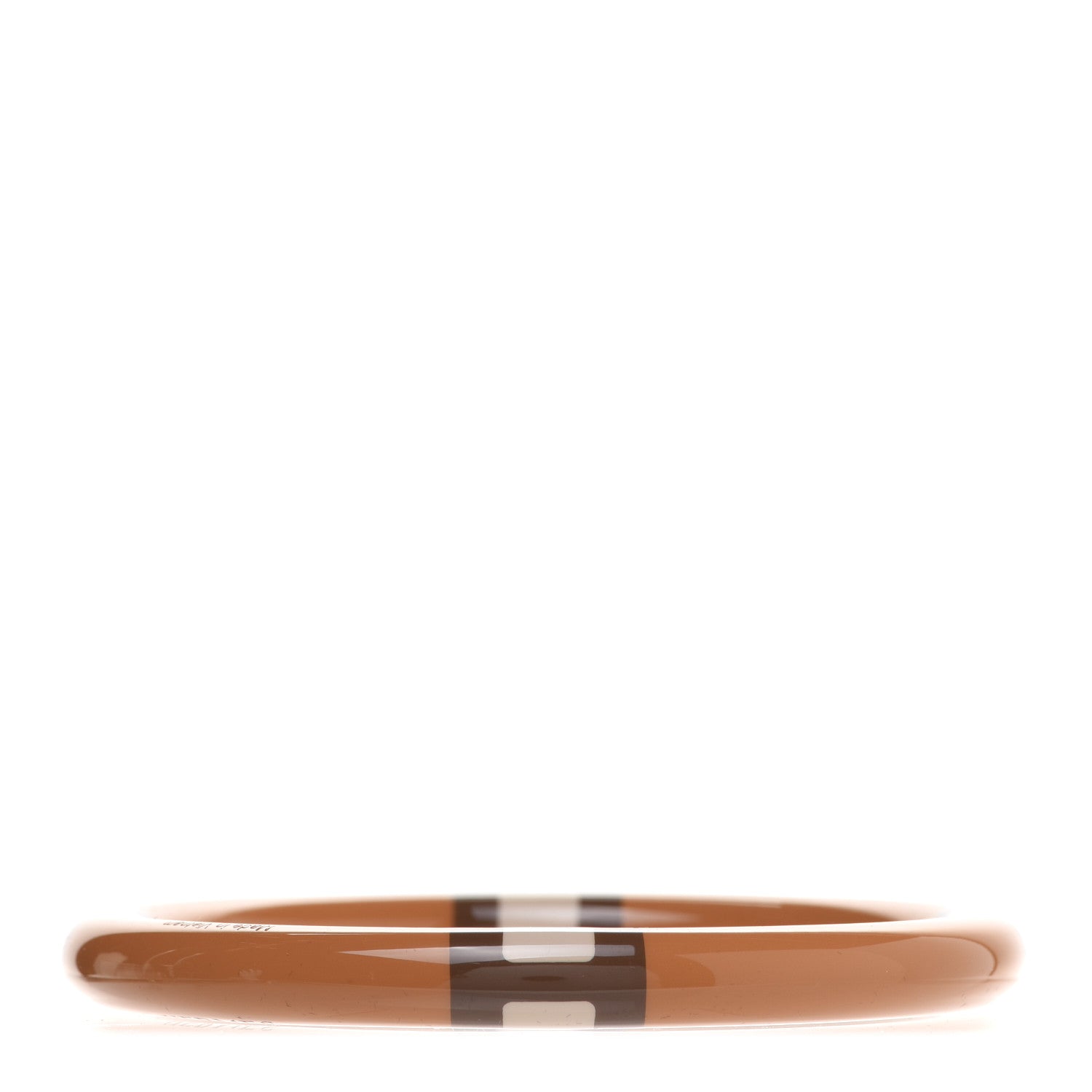 Hermes Lacquered Wood Rocabar Jumping H Equipe Bracelet 3 of 5