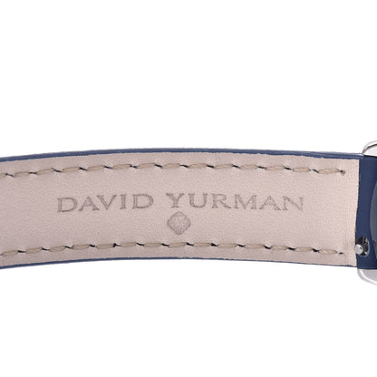 David Yurman Stainless Steel Calfskin Diamond 27mm Albion Wrap Quartz Watch 6 of 8