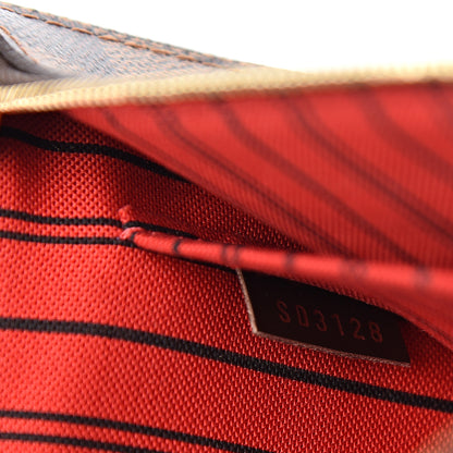 Louis Vuitton Damier Ebene Neverfull MM GM Pochette 7 of 7