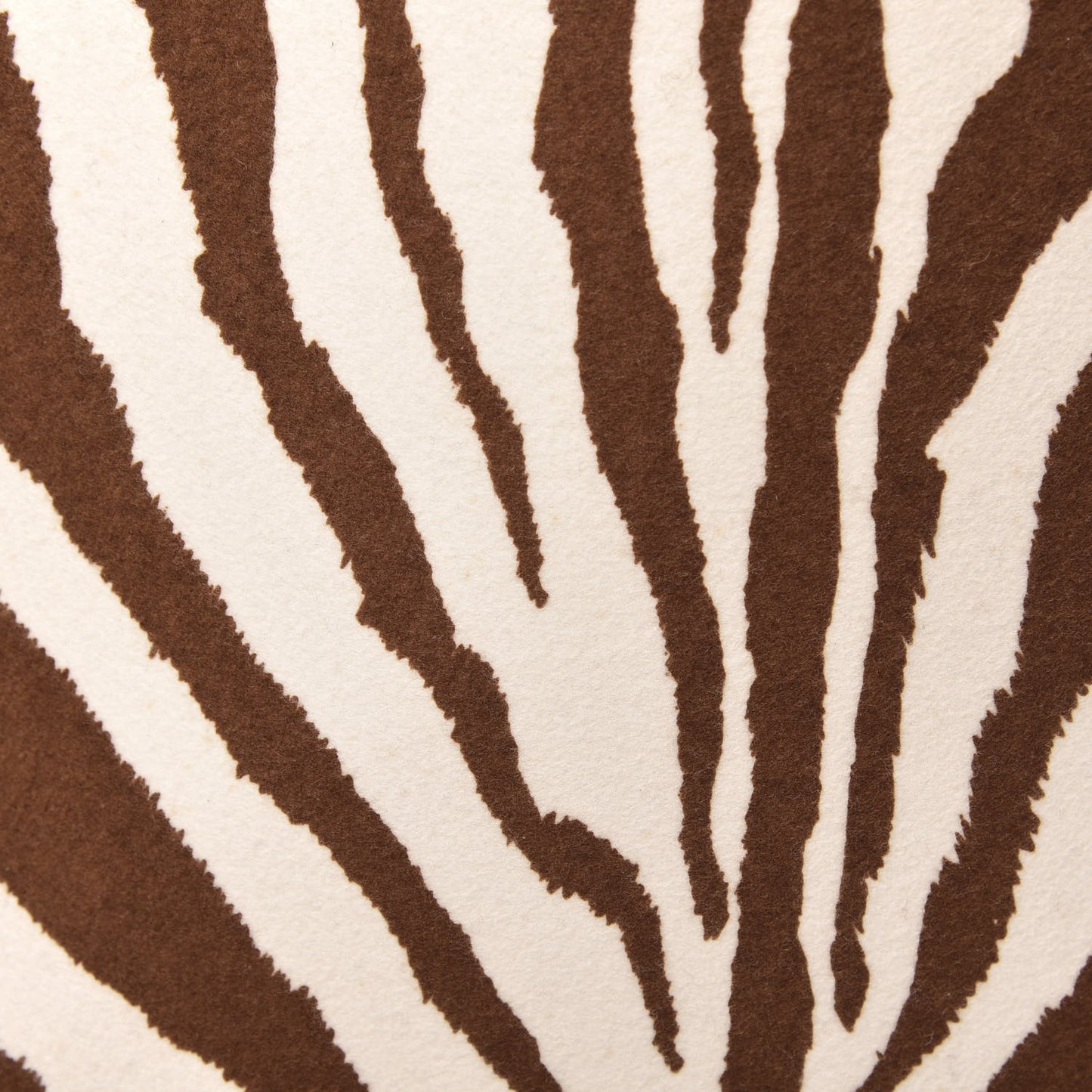 Shiny Smooth Calfskin Zebra Printed Calf Hair Small Twisted Cabas Chalk Brick
