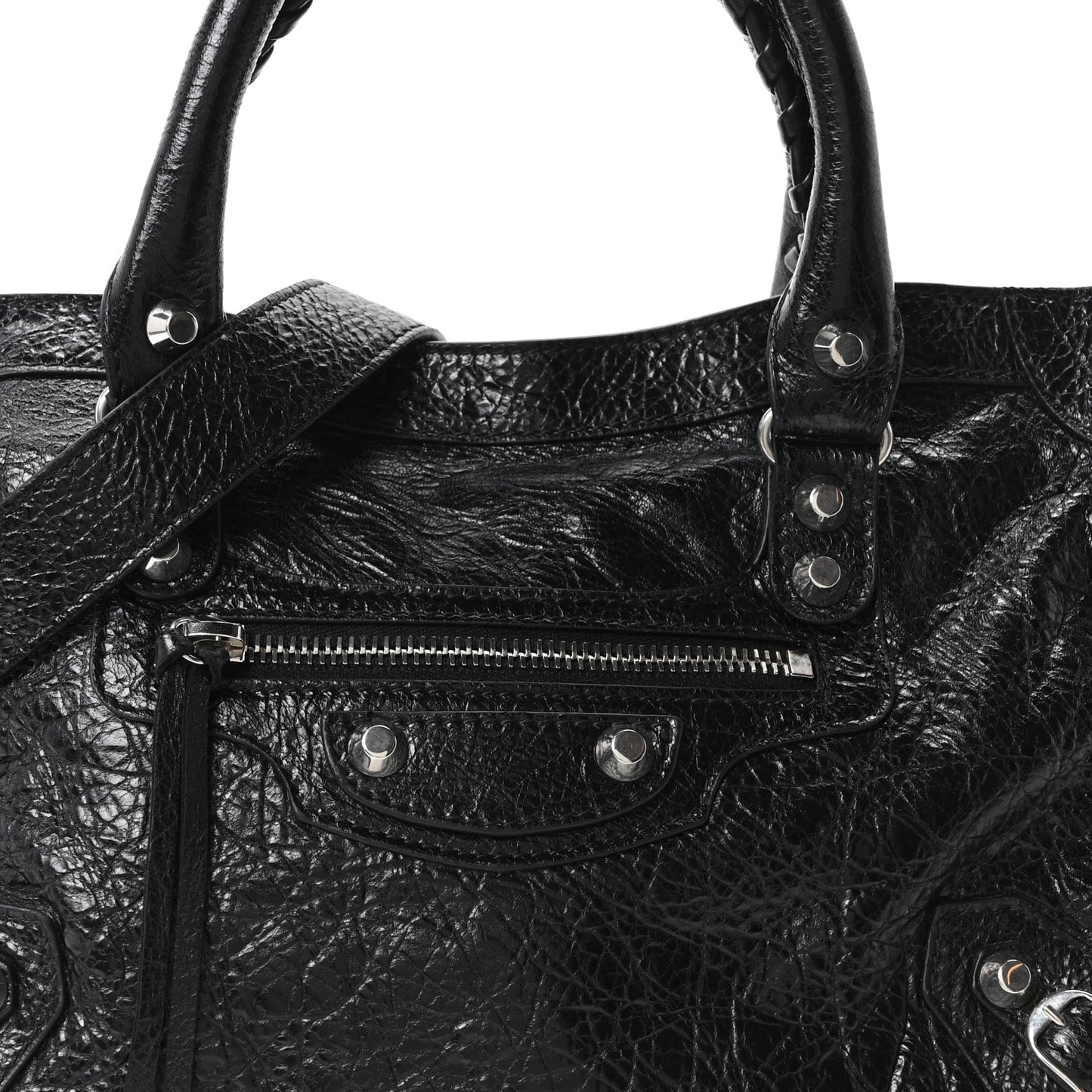 Agneau Arena Silver Hardware Small Le City Black