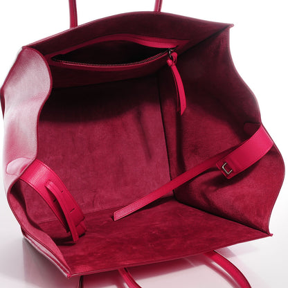 Celine Grained Calfskin Medium Phantom Luggage Fuchsia 5 of 8