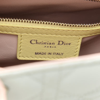 Christian Dior Lambskin Cannage Medium Tri-Color Lady Dior Multicolor 6 of 12
