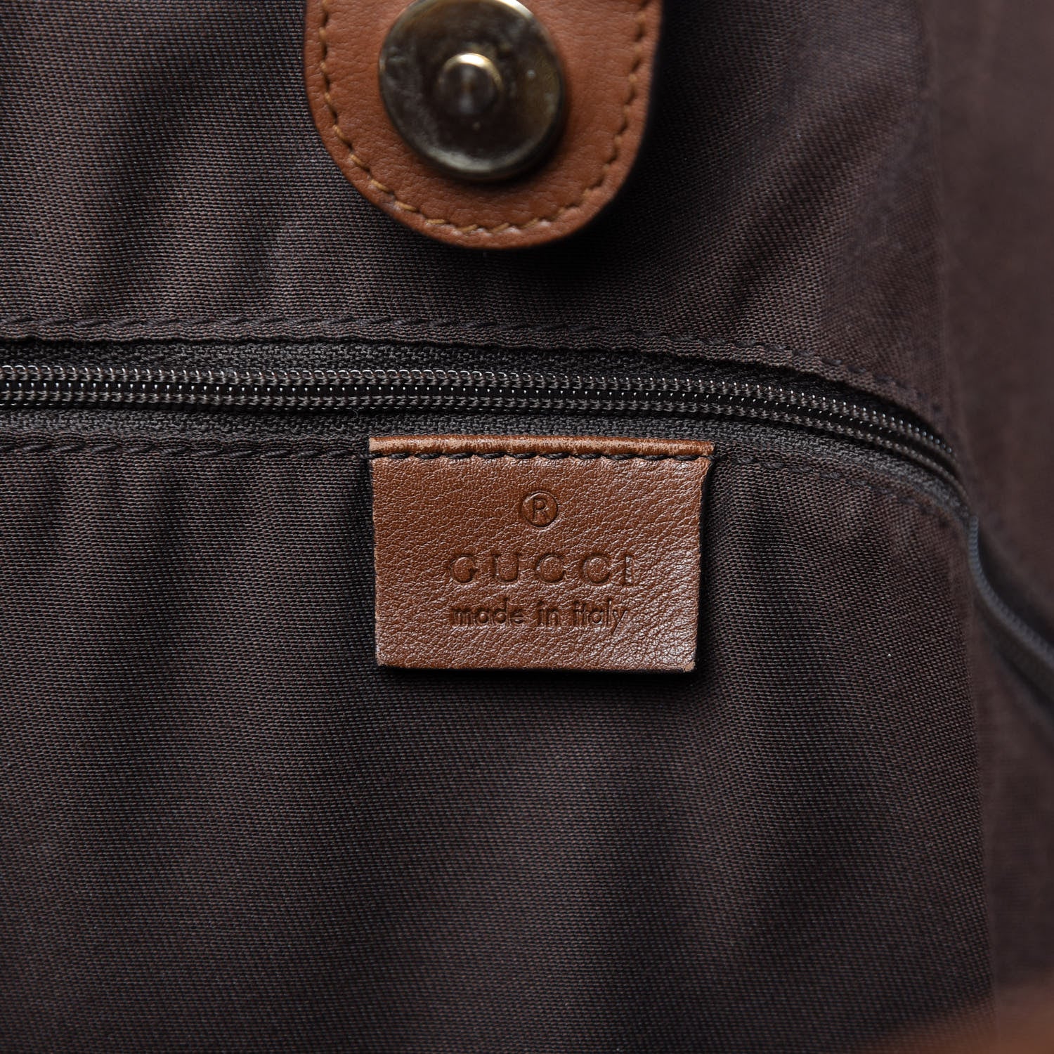 Gucci Monogram Large Sukey Tote Brown 8 of 12