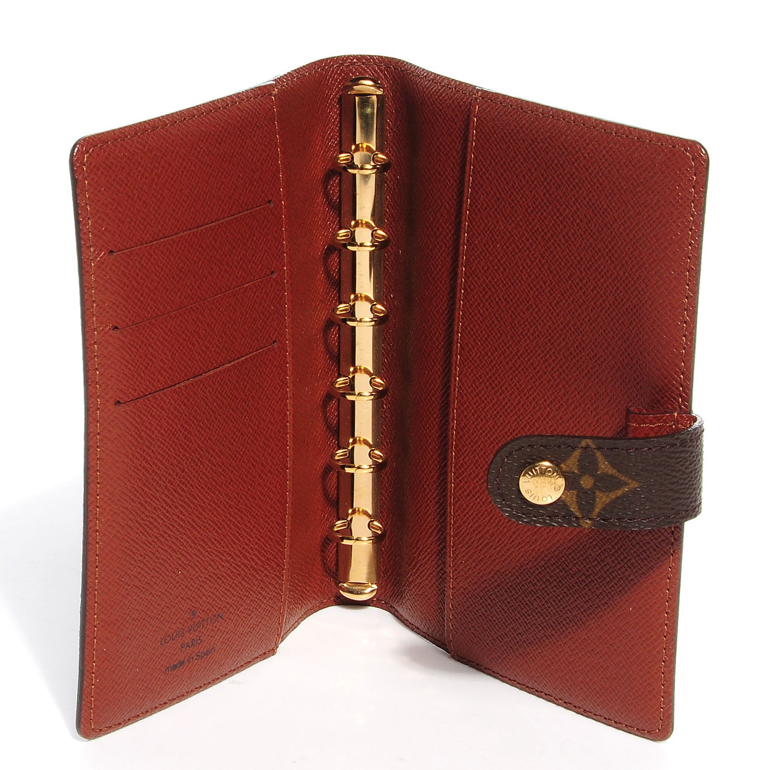 Louis Vuitton Monogram Small Ring Agenda Cover 7 of 8