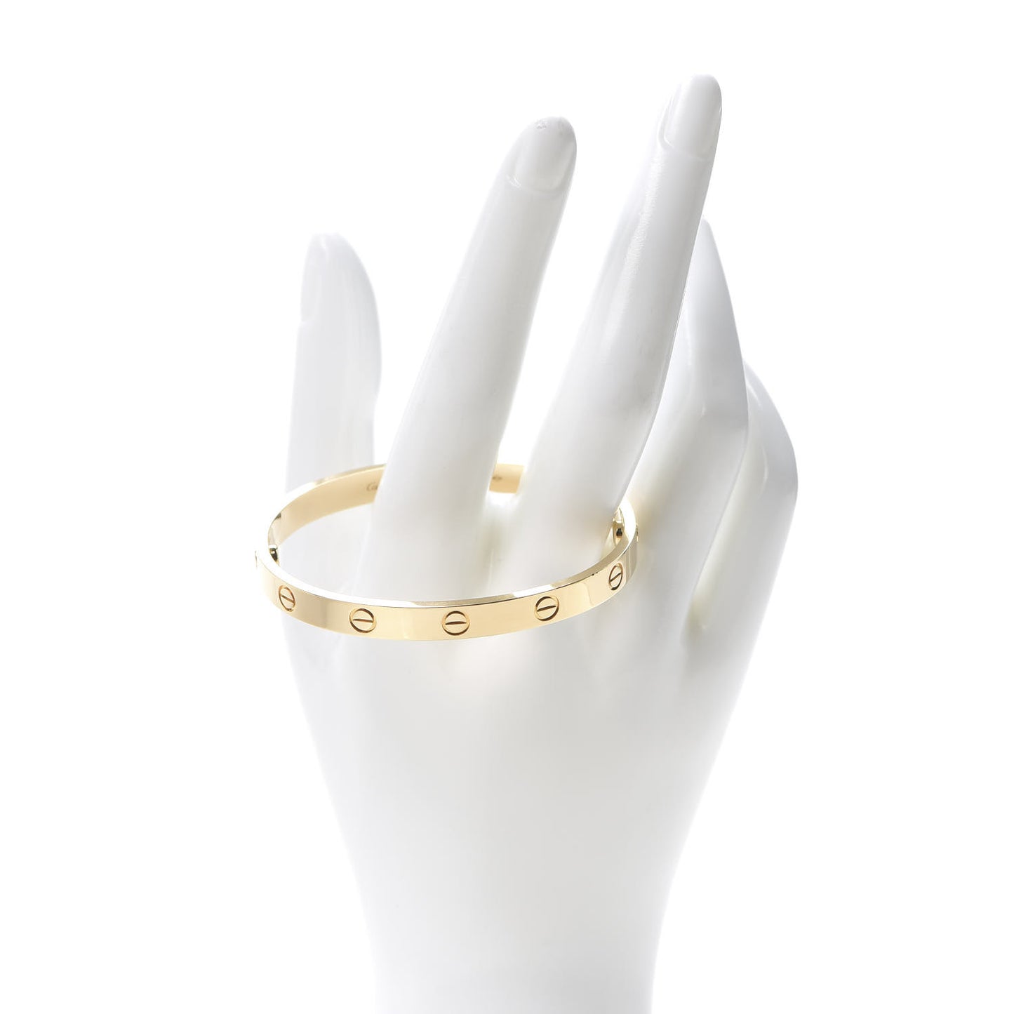18K Yellow Gold LOVE Bracelet 17