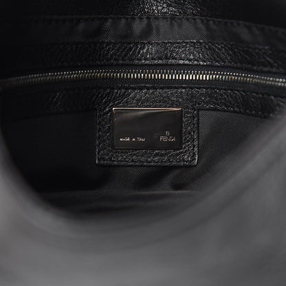 Fendi Nappa Elefante Baguette Black 6 of 12