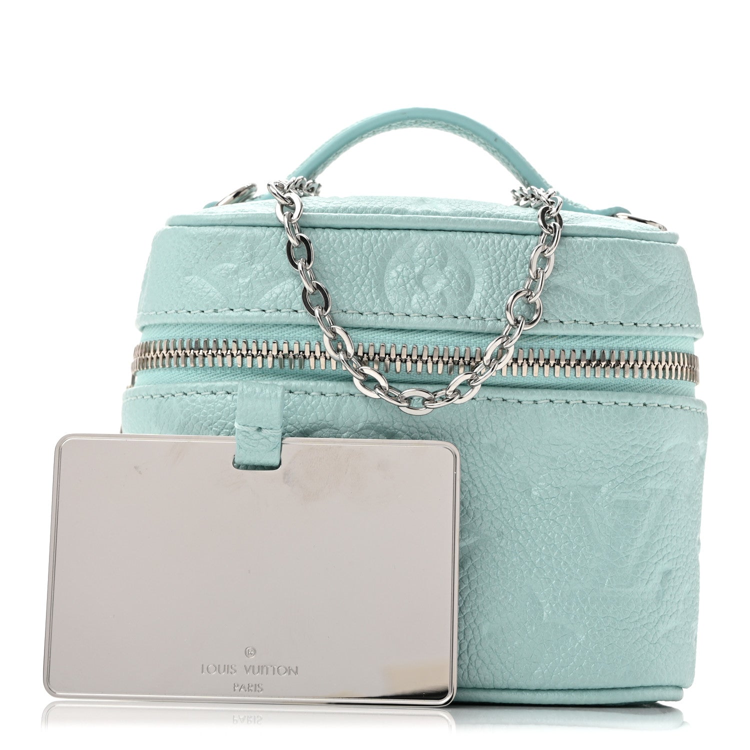 Louis Vuitton Empreinte Monogram Micro Vanity Pearly Lagoon Turquoise 3 of 14