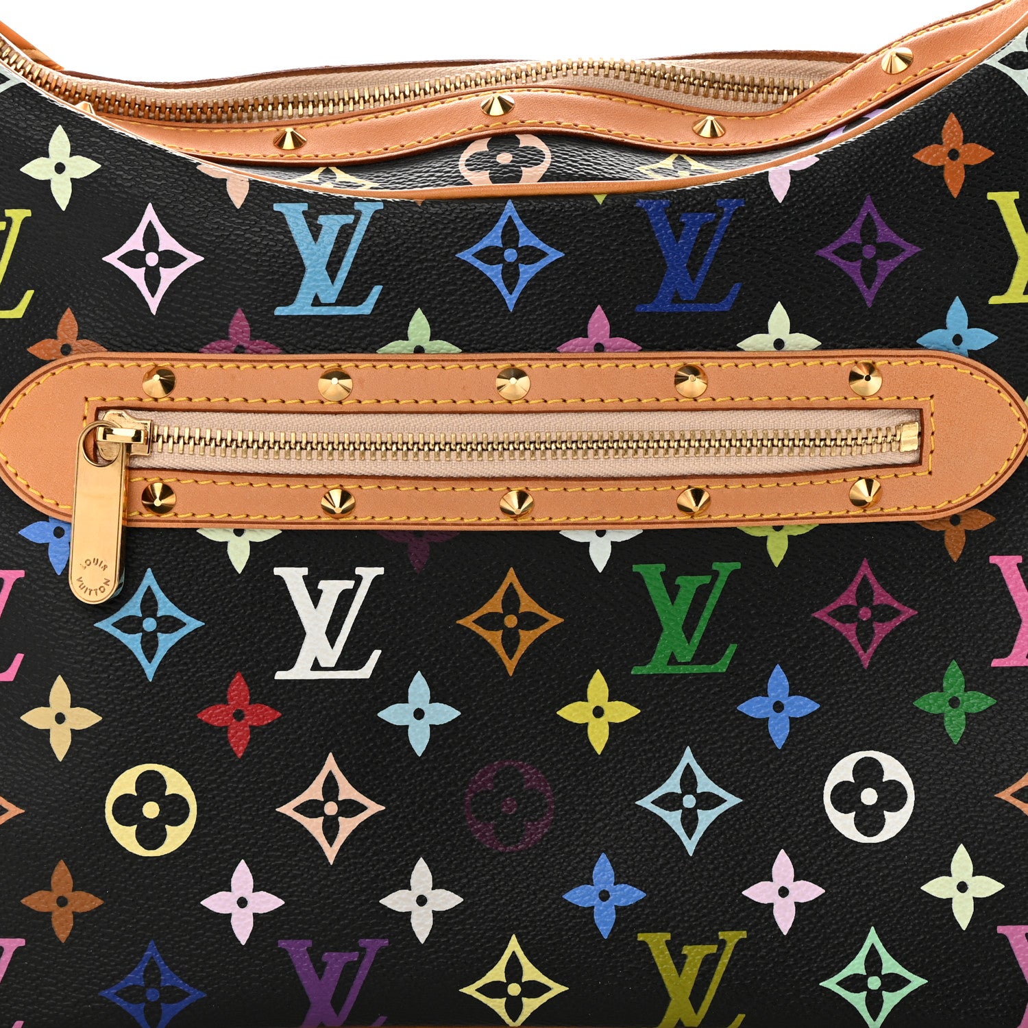 Louis Vuitton Monogram Multicolor Boulogne Black 7 of 15