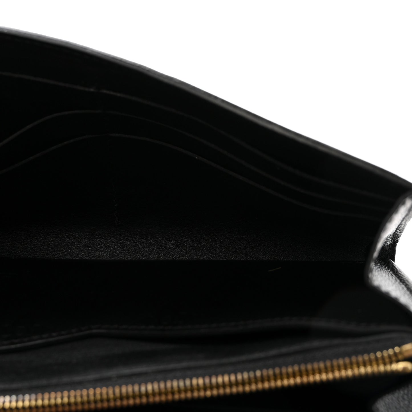 Monogram Cuir Plume Very Wallet Black