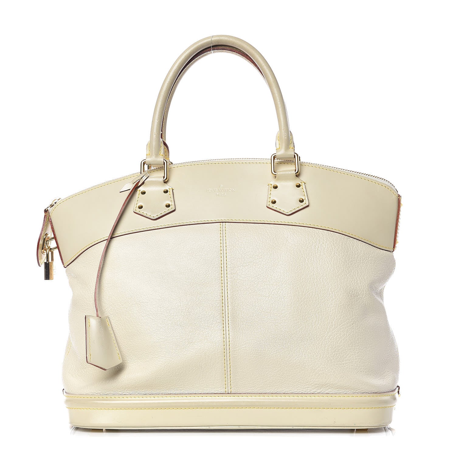 Louis Vuitton Suhali Lockit MM White 1 of 20