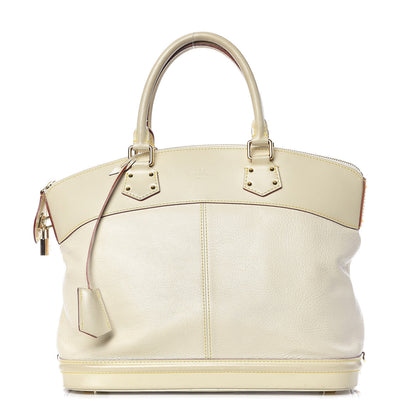 Louis Vuitton Suhali Lockit MM White 1 of 20