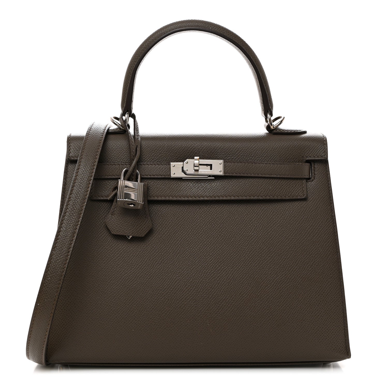 Hermes Epsom Kelly Sellier 25 Etain 1 of 18