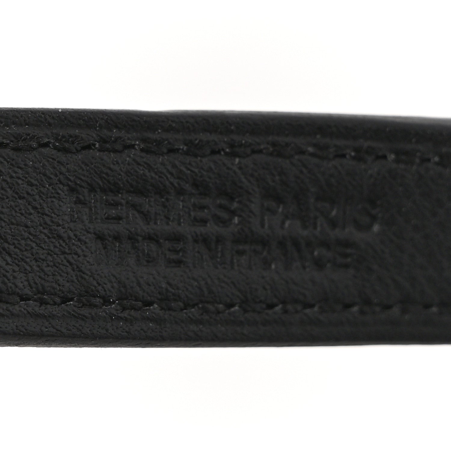 Hermes Swift Kelly Lariat Necklace Black 4 of 6