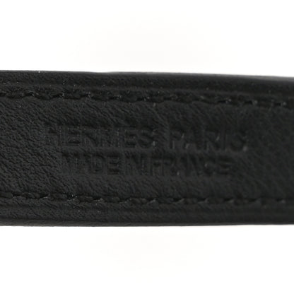 Hermes Swift Kelly Lariat Necklace Black 4 of 6