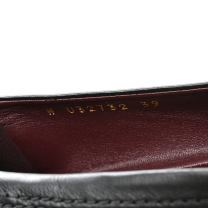 Chanel Lambskin Cap Toe CC Uniform Ballerina Flats 39 Black 7 of 8