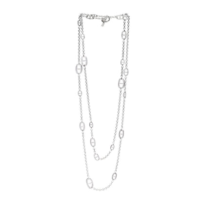 Hermes Sterling Silver Farandole Necklace 160 3 of 6