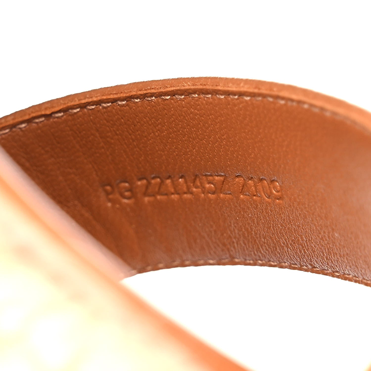 Hermes Nappa Ithea Espadrille Wedge Sandals 38 Naturel 8 of 11