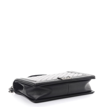 Chanel Calfskin Quilted Large Boy Flap Black 5 of 13