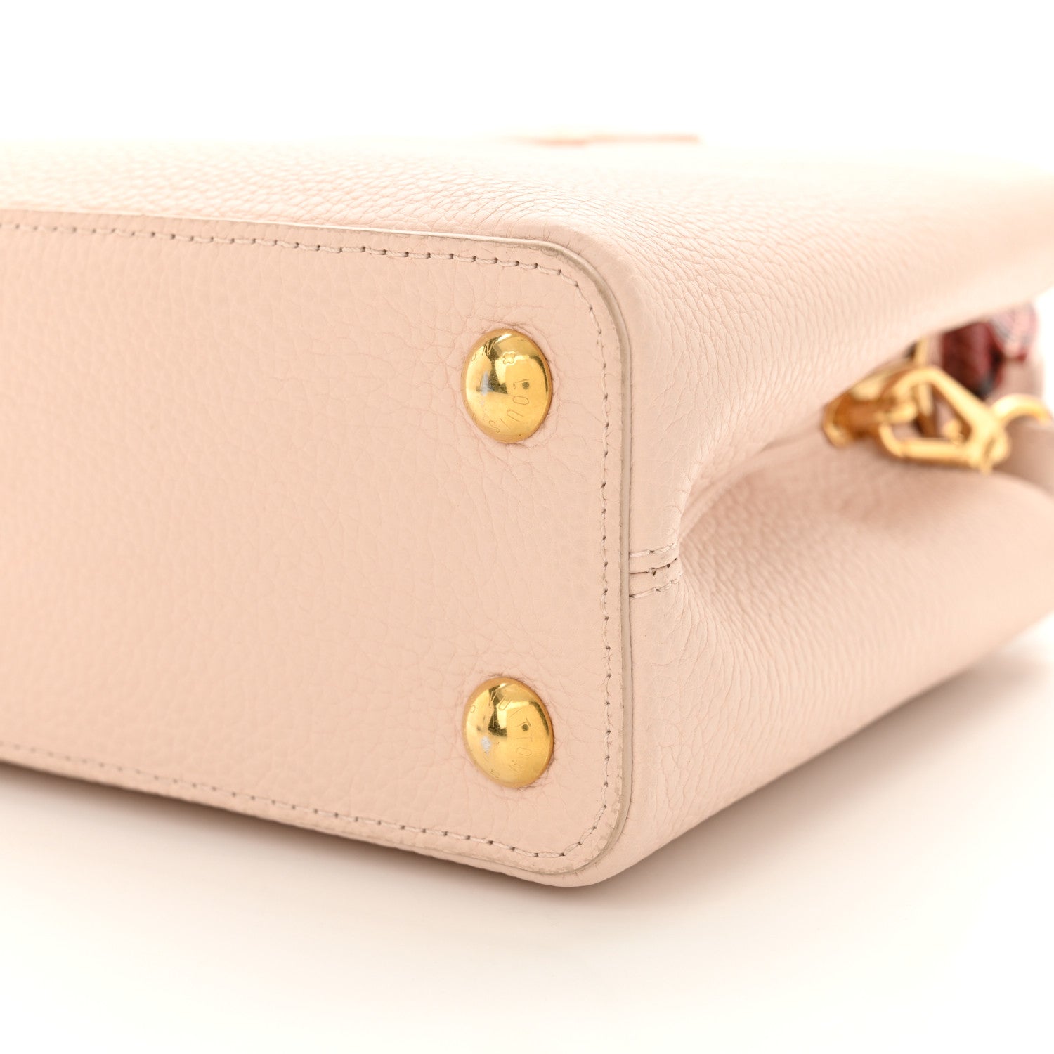 Louis Vuitton Taurillon Snakeskin Capucines BB Pink 10 of 12