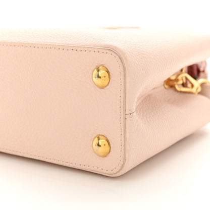 Louis Vuitton Taurillon Snakeskin Capucines BB Pink 10 of 12