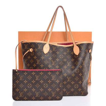 Louis Vuitton Monogram Neo Neverfull MM Pivoine 9 of 9
