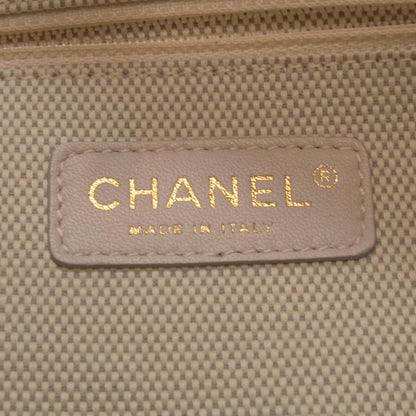 Chanel Calfskin Quilted Large Retro Chain Tote Beige 5 of 10