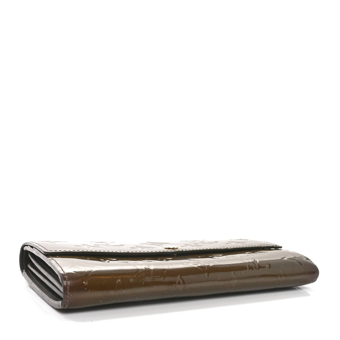 Vernis Sarah Wallet Vert Bronze
