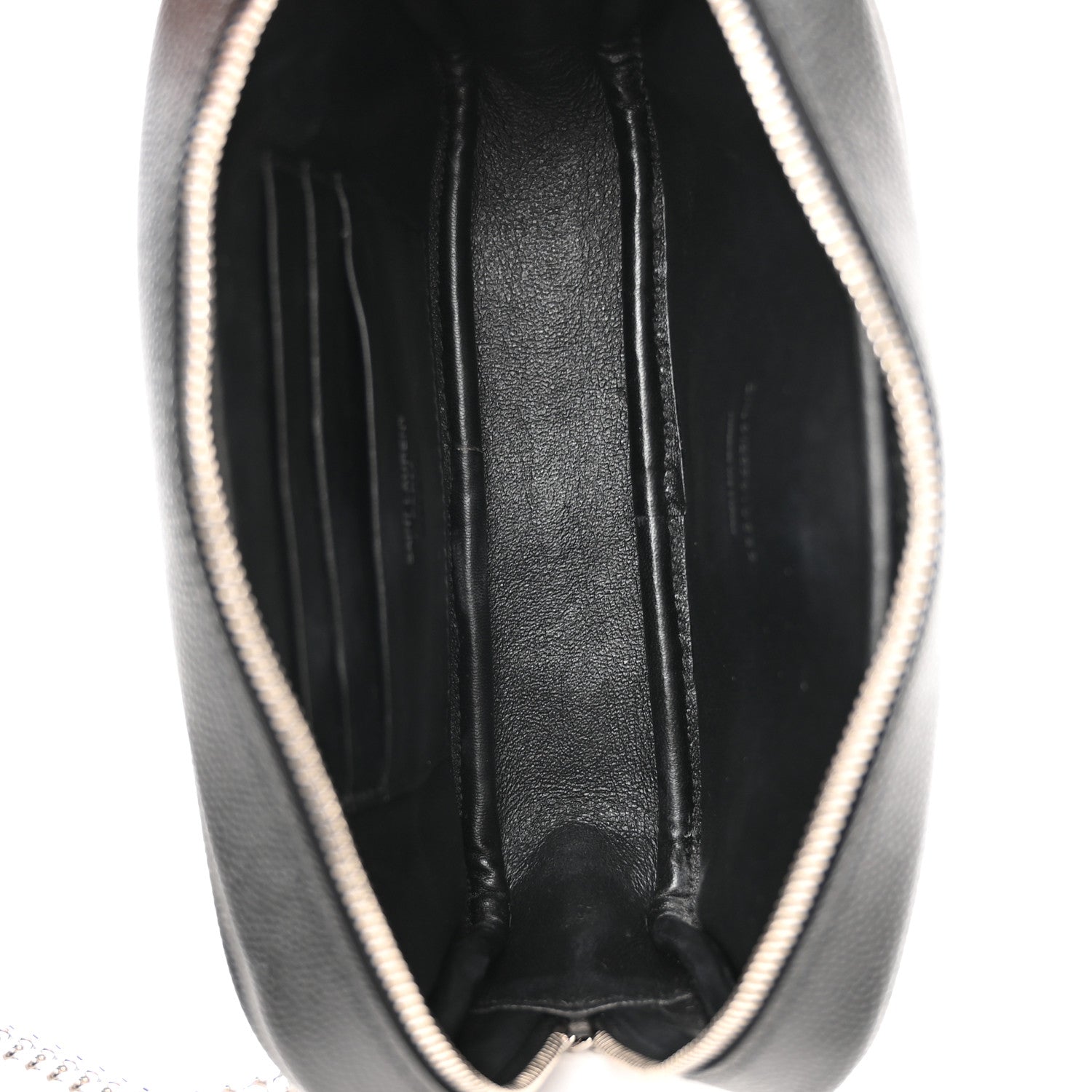Saint Laurent Grain De Poudre Matelasse Monogram Mini Lou Camera Bag Black 5 of 11