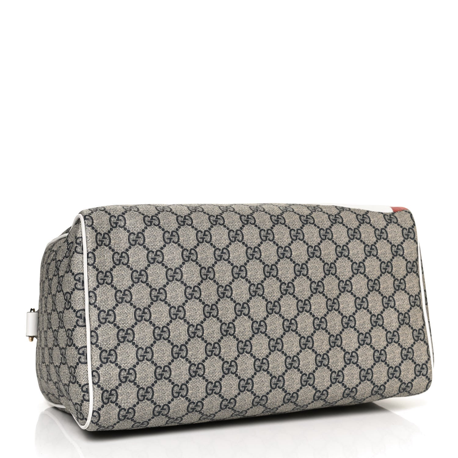Gucci GG Plus Monogram Medium Boston Canada Flag Unicef Duffle White 4 of 12