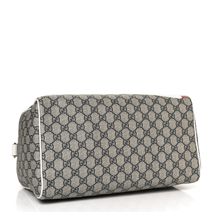 Gucci GG Plus Monogram Medium Boston Canada Flag Unicef Duffle White 4 of 12