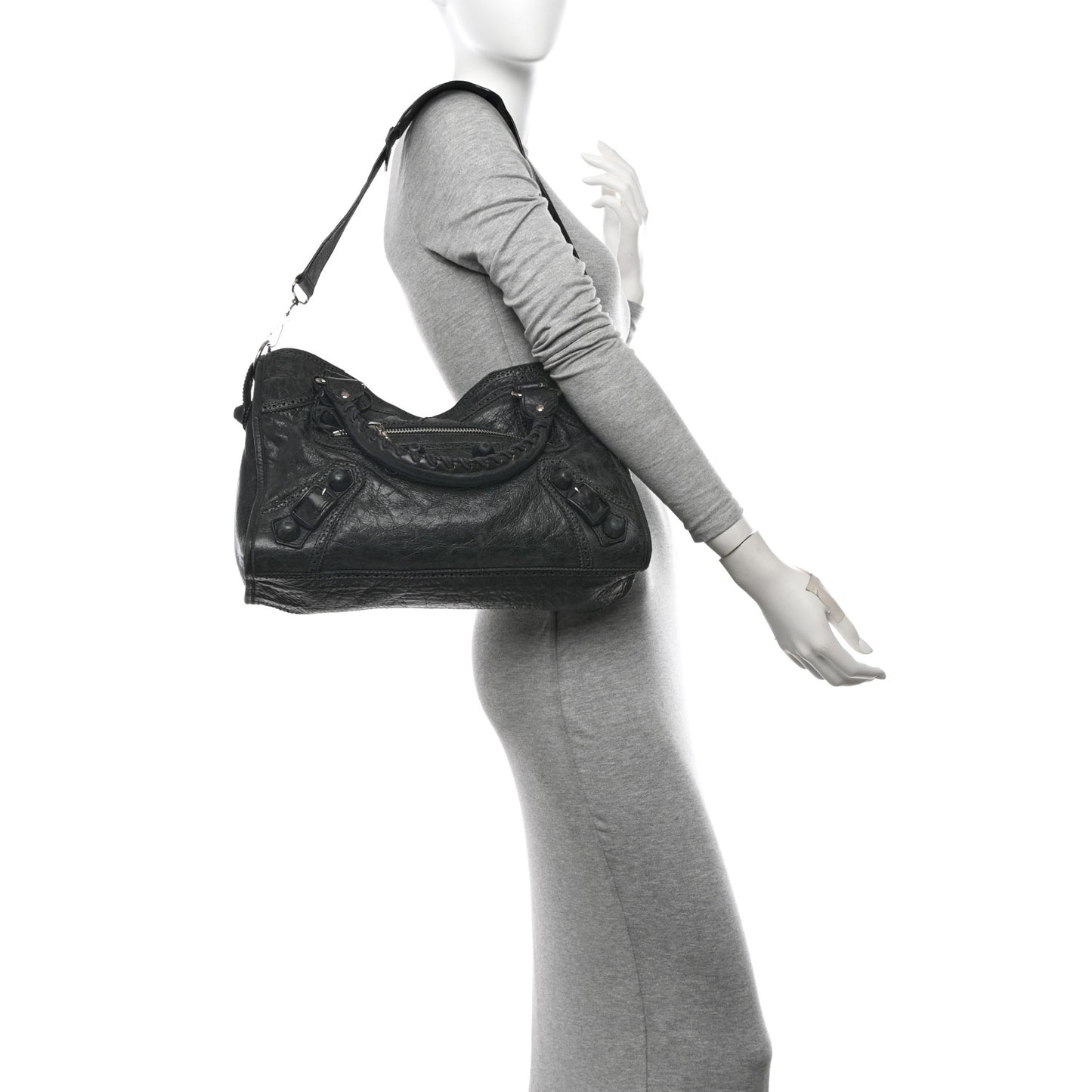 Agneau Giant Brogues Hardware City Anthracite