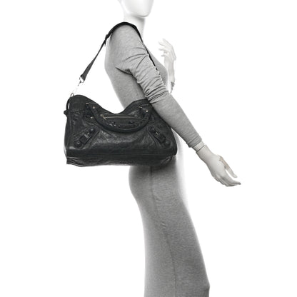 Balenciaga Agneau Giant Brogues Hardware City Anthracite 2 of 19