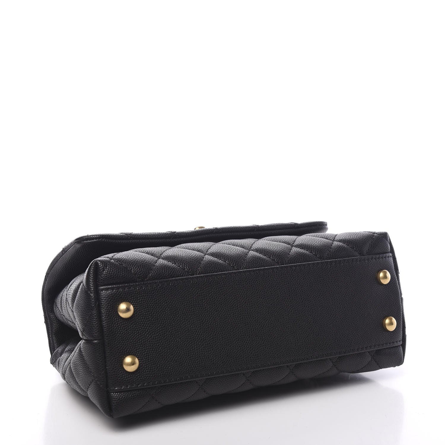 Chanel Caviar Quilted Mini Coco Handle Flap Black 3 of 10