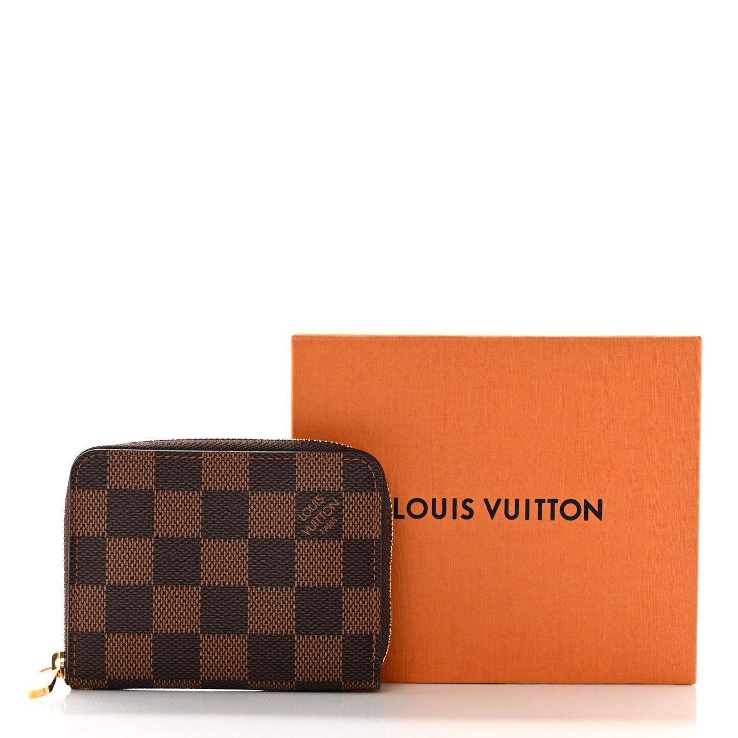 Damier Ebene Zippy Coin Purse