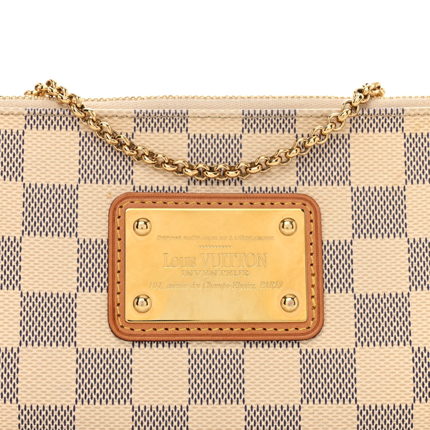 Damier Azur Eva Clutch