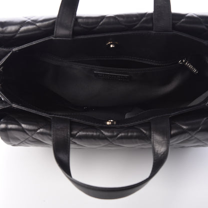 Chanel Lambskin Quilted 3 Maxi Flap Bag Black 7 of 12