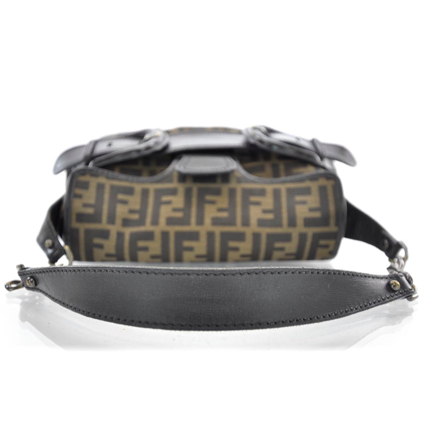 Zucca B Bis Flap Bag Tobacco Castagna