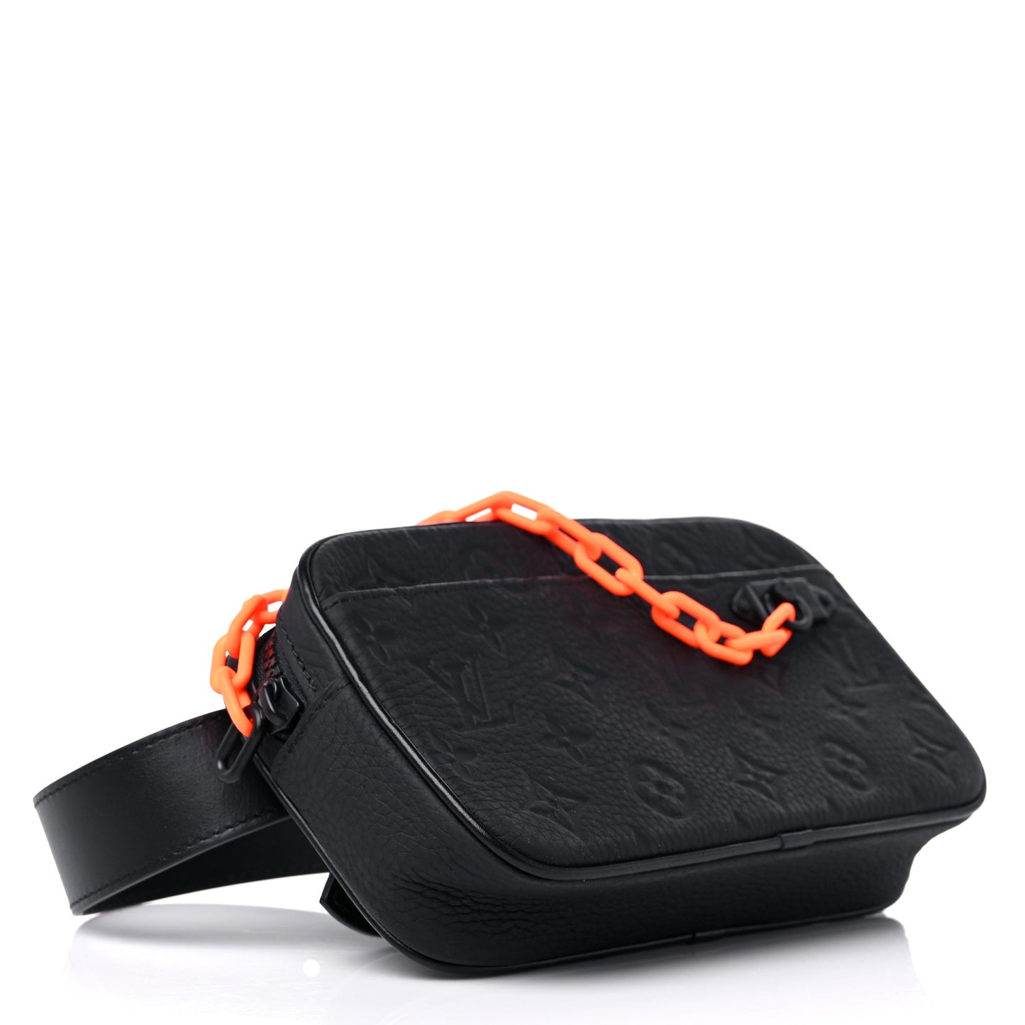 Taurillon Monogram Uniformes Solar Ray Soft Pochette Volga Belt Bag Black