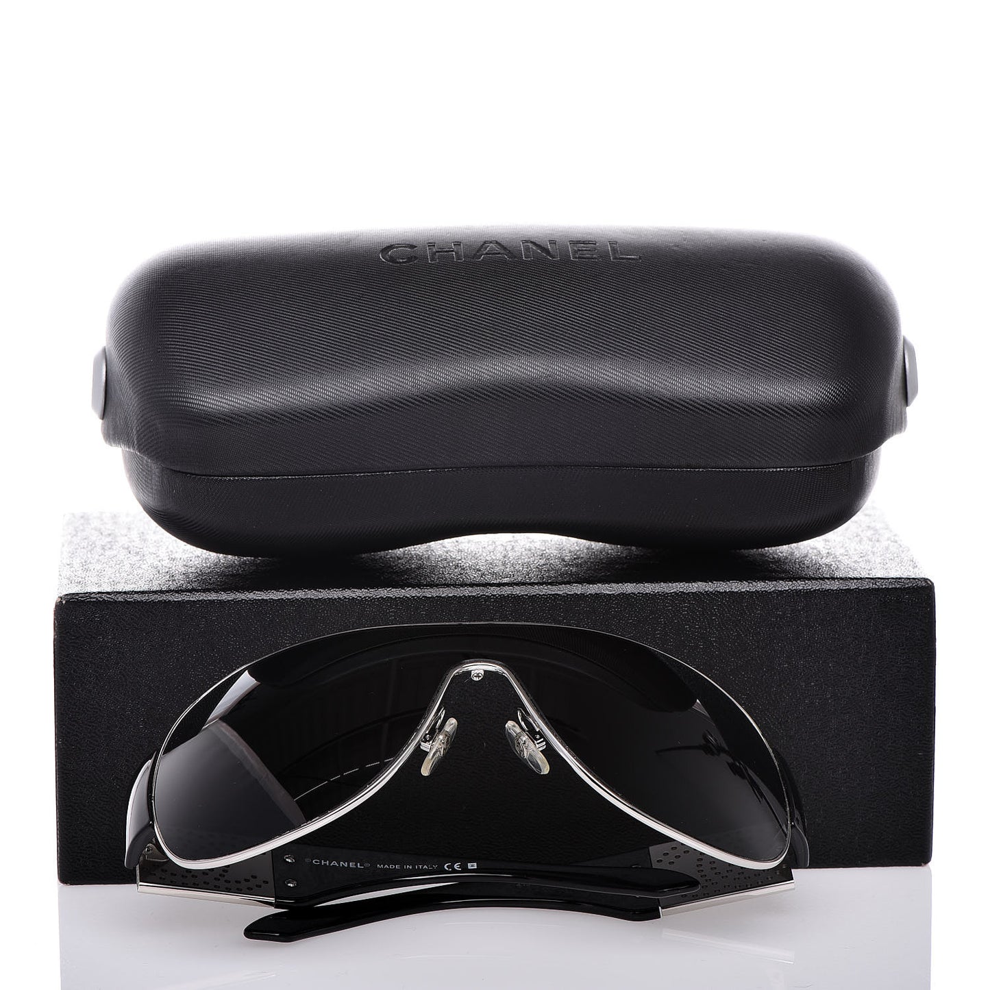 CC Sunglasses 4154 Silver Black