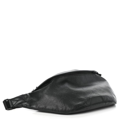 Louis Vuitton Calfskin Monogram Shadow Discovery Bumbag Black 4 of 9