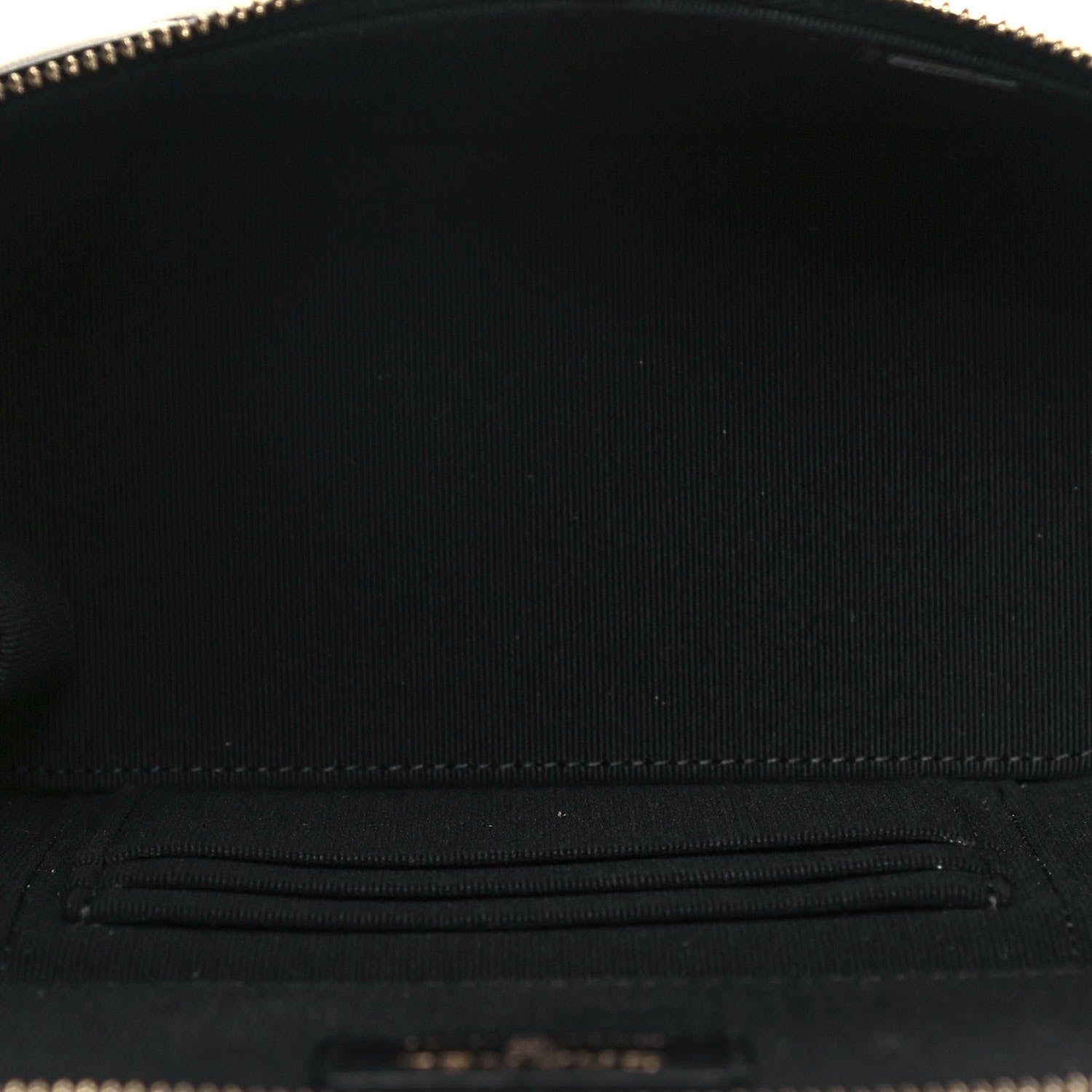 Chanel Lambskin Quilted Small Top Handle Vanity Case With Chain Black 5 of 11