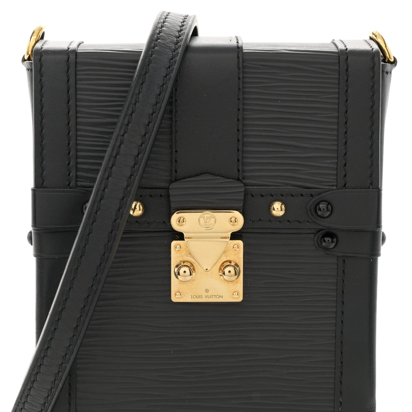 Epi Pochette Trunk Verticale Black