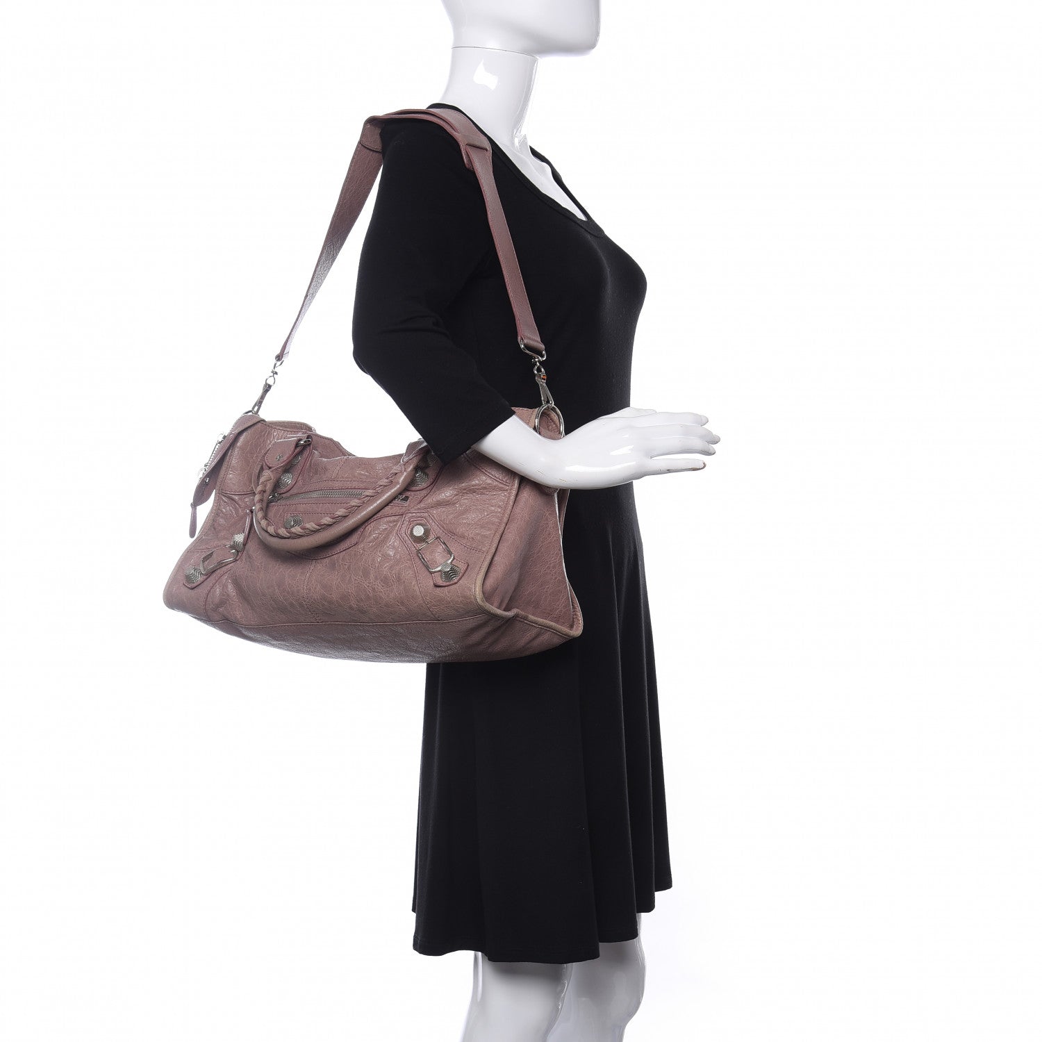 Balenciaga Agneau Giant 21 Silver Hardware Part Time Parme 2 of 15