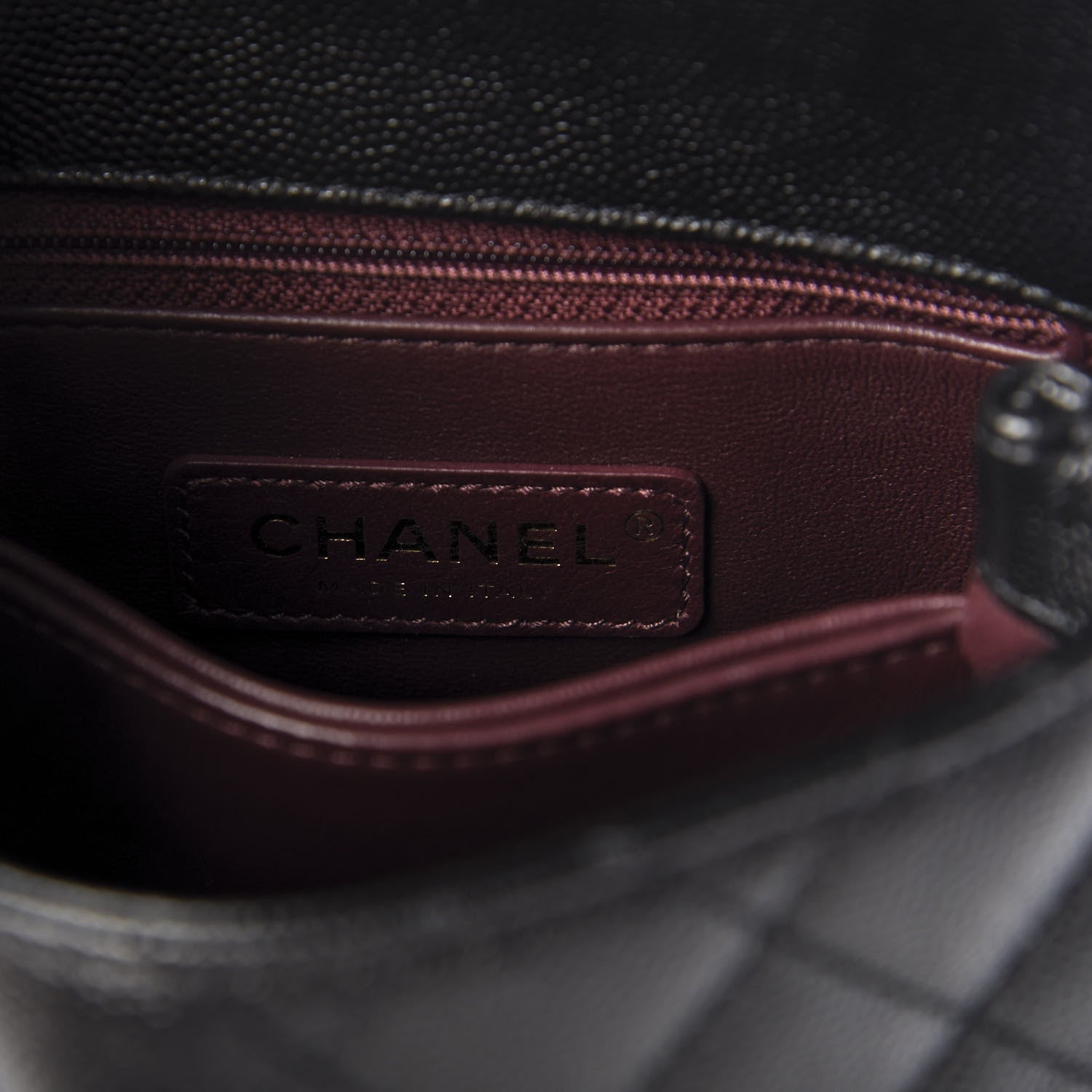 Chanel Caviar Quilted Extra Mini Coco Handle Flap Black 8 of 9