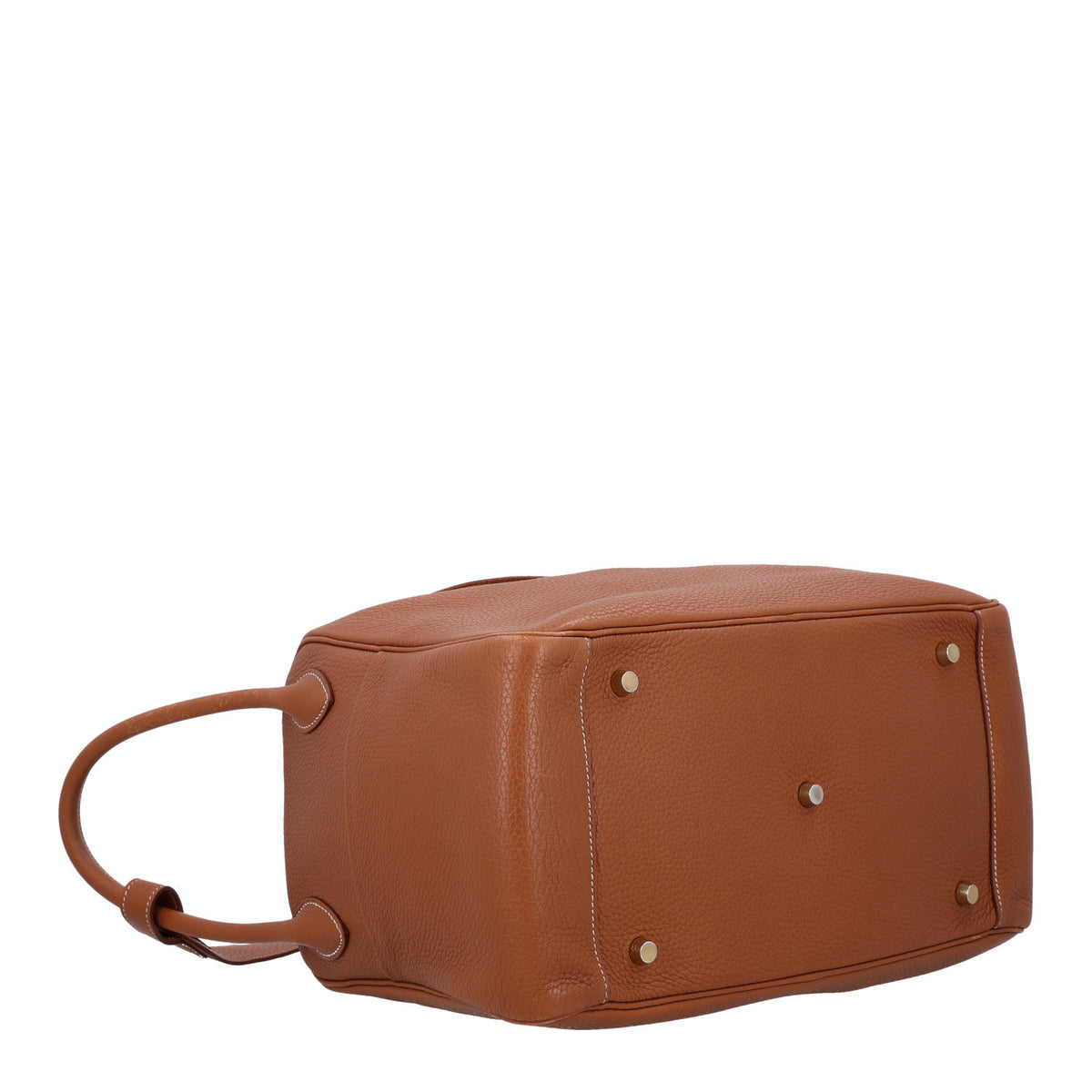 Hermes Taurillon Clemence Lindy 34 Gold 4 of 10