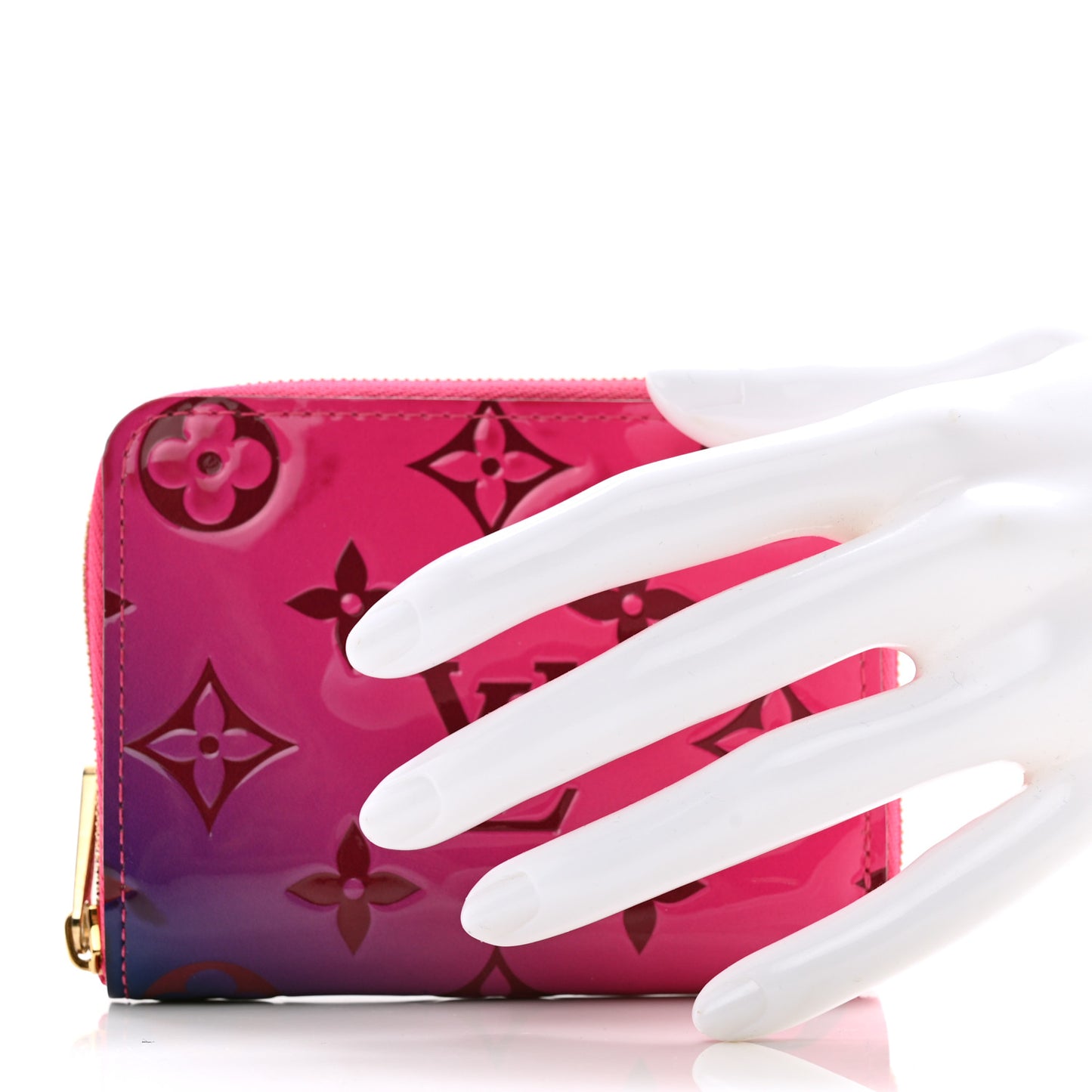 Metallic Vernis Degrade Zippy Coin Purse Multicolor