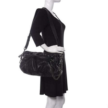 Gucci Guccissima Medium Icon Bit Boston Black 2 of 9