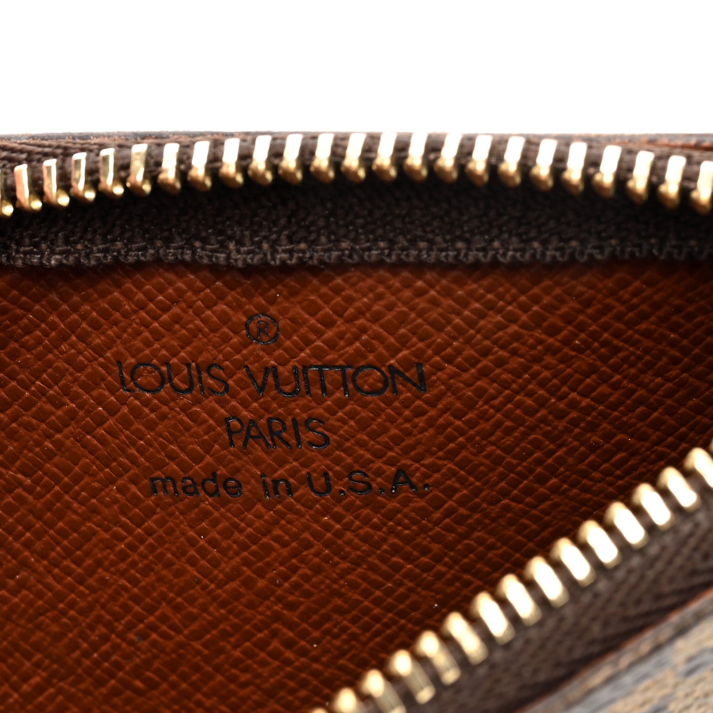 Monogram Key Pouch