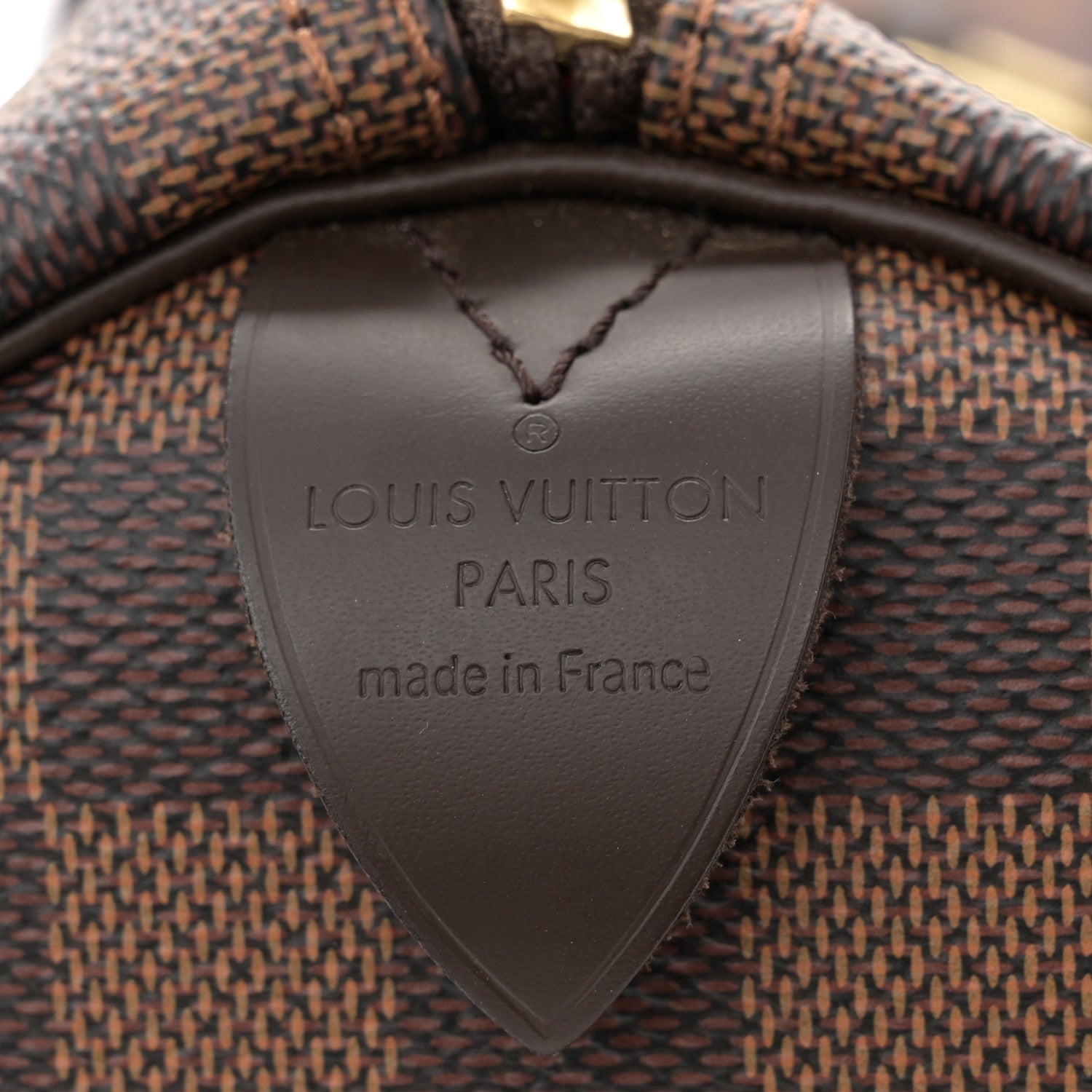 Louis Vuitton Damier Ebene Speedy 30 5 of 10